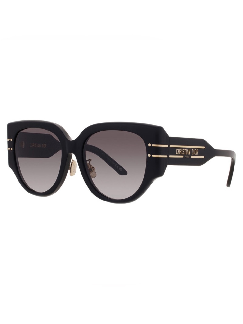 DIORSIGNATURE Smoke Gradient Butterfly Ladies Sunglasses